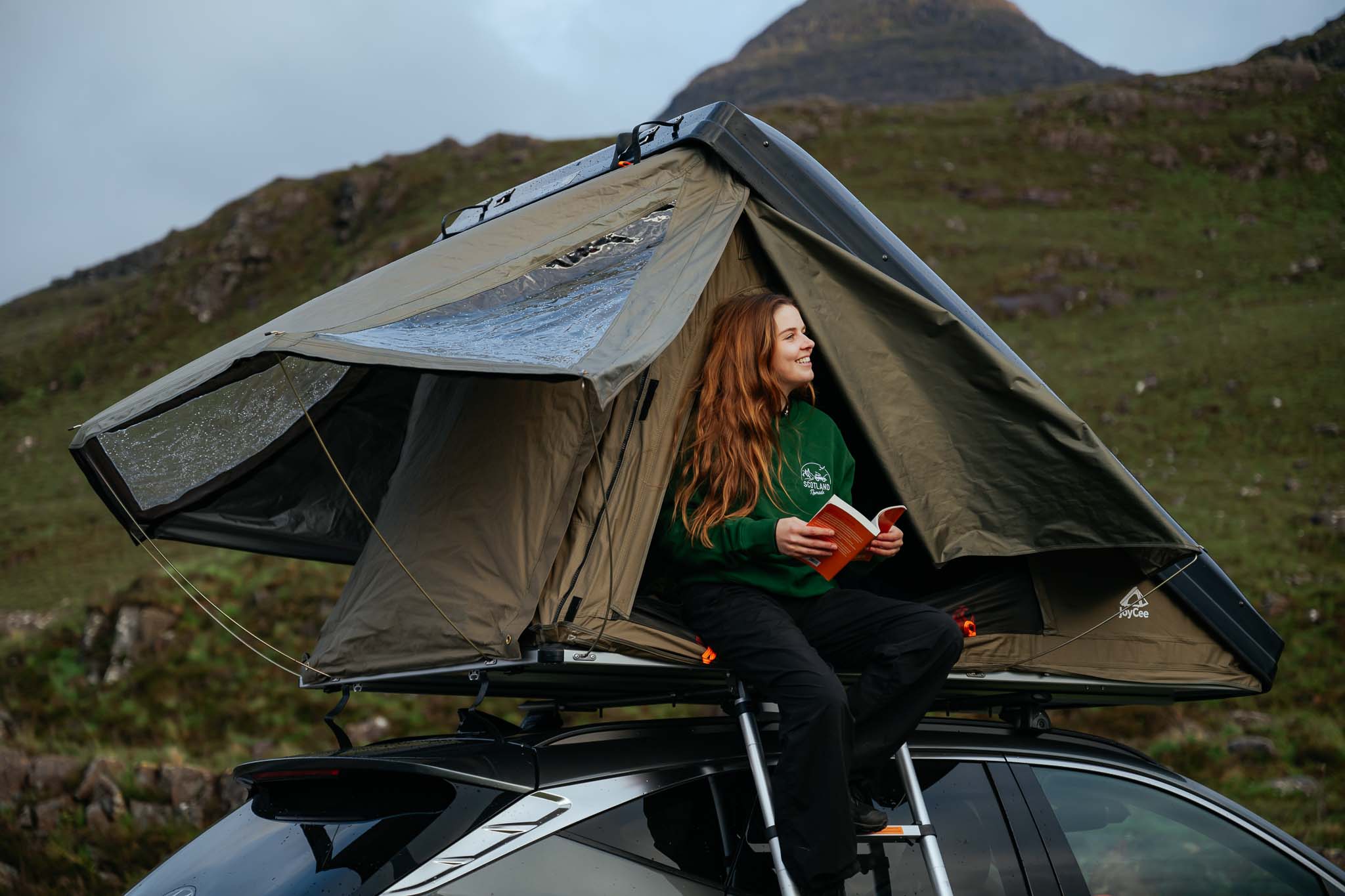 Rooftoptent roadtrip Scotland 7 day adventure